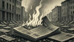 Effondrement de la presse : Bourdieu explique la fin du journalisme libre