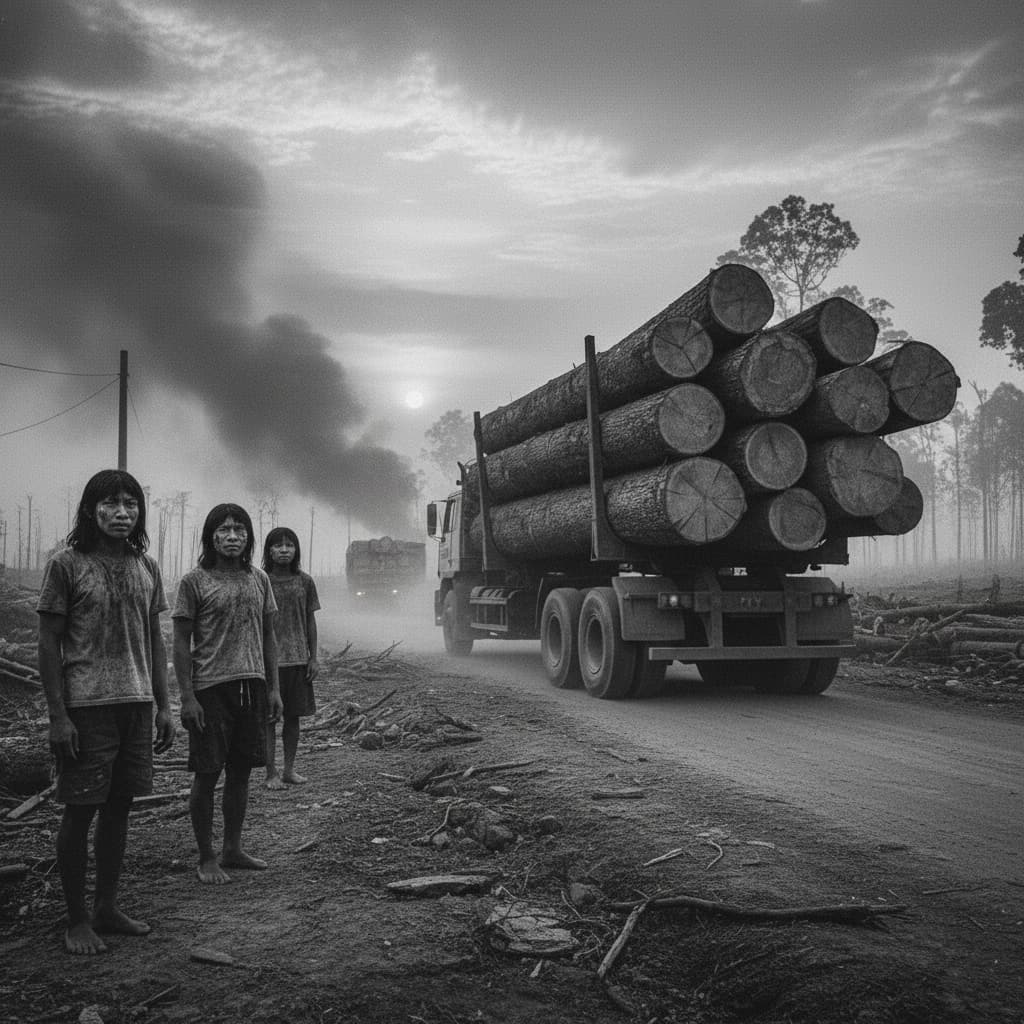 quand la forêt disparaît en une génération